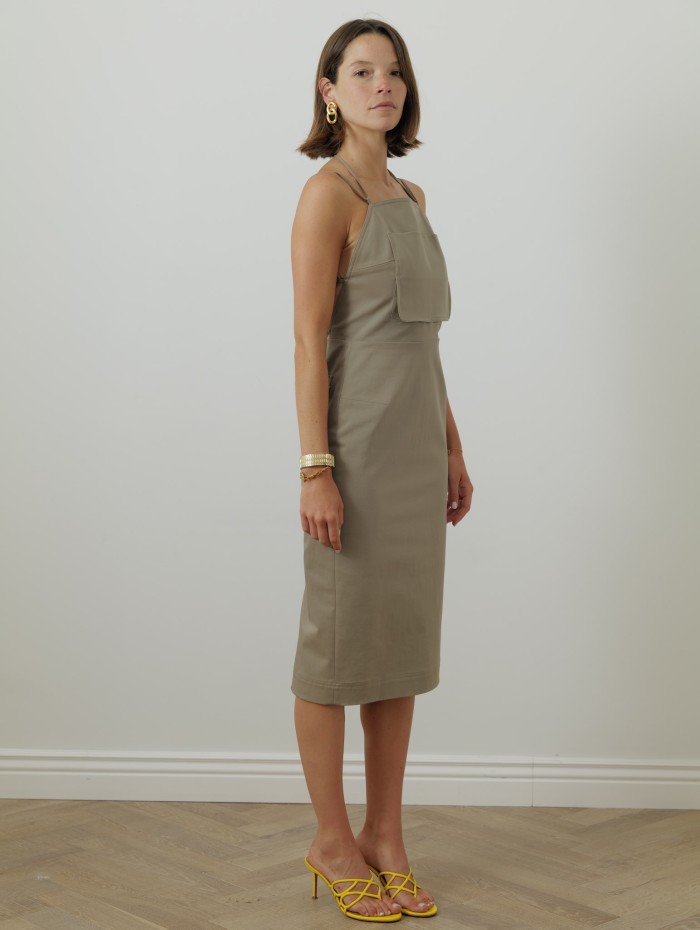 OLIVI ROBE BUSTIER - MAX MARA