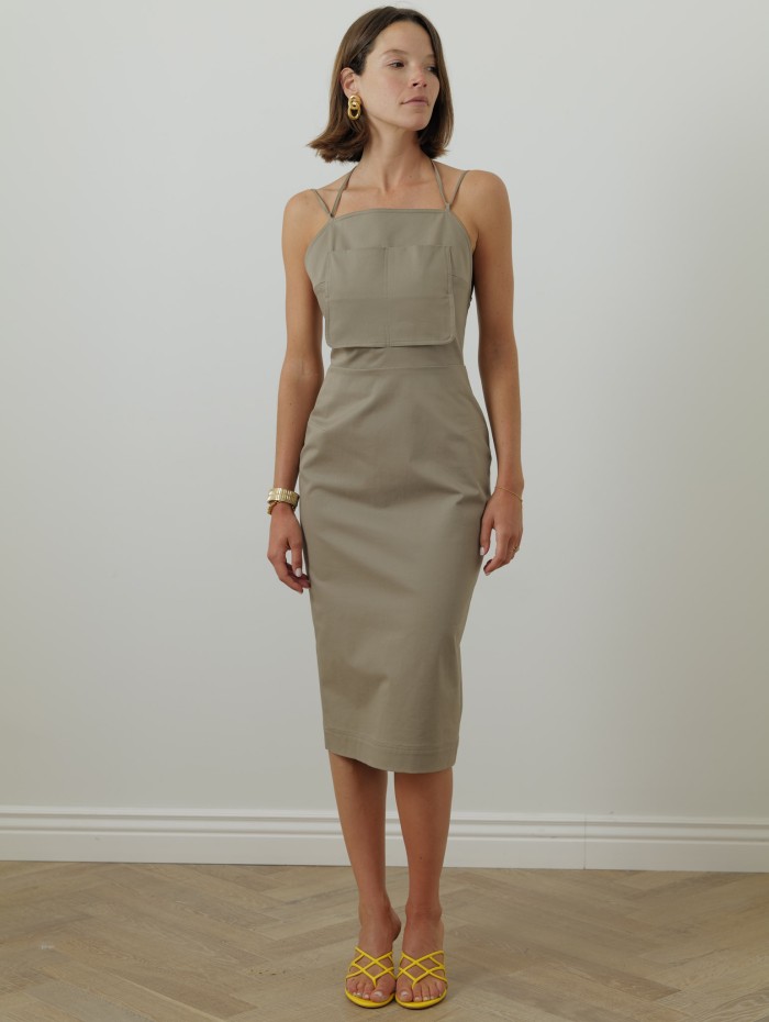 OLIVI ROBE BUSTIER - MAX MARA