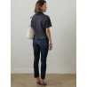 Polo navy femme - Staud - Mademoiselle Pearl