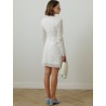 Boutique Pearl - GIAMBATTISTA VALLI Robe blanche en dentelle