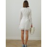 Boutique Pearl - GIAMBATTISTA VALLI Robe blanche en dentelle