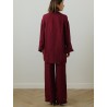PANTALON LARGE TEXTURE
