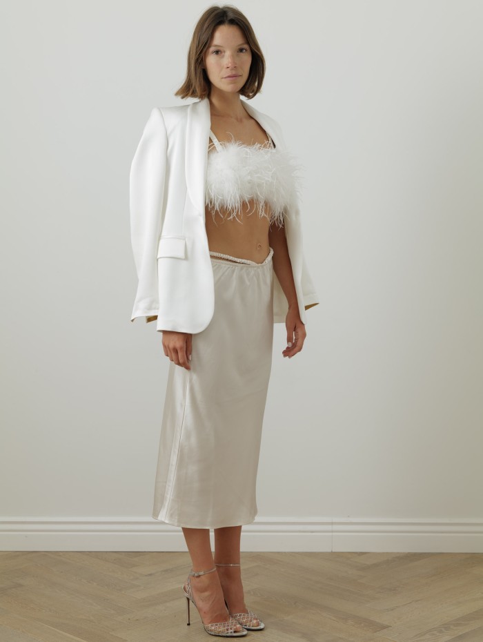 Jupe en soie Mia - Love Stories - Mademoiselle Pearl