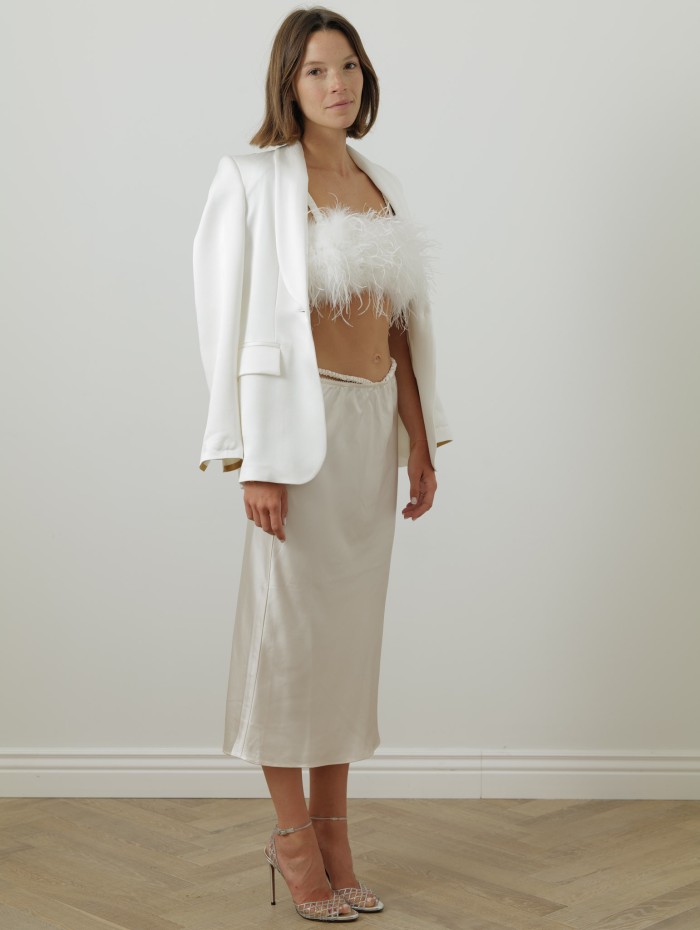 Jupe en soie Mia - Love Stories - Mademoiselle Pearl