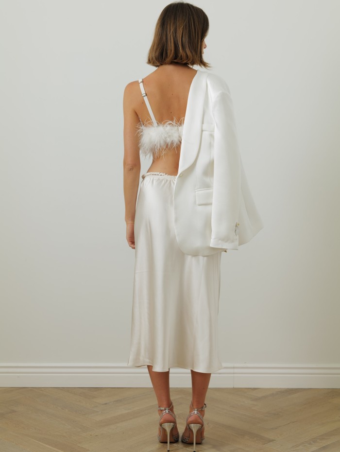 Jupe en soie Mia - Love Stories - Mademoiselle Pearl