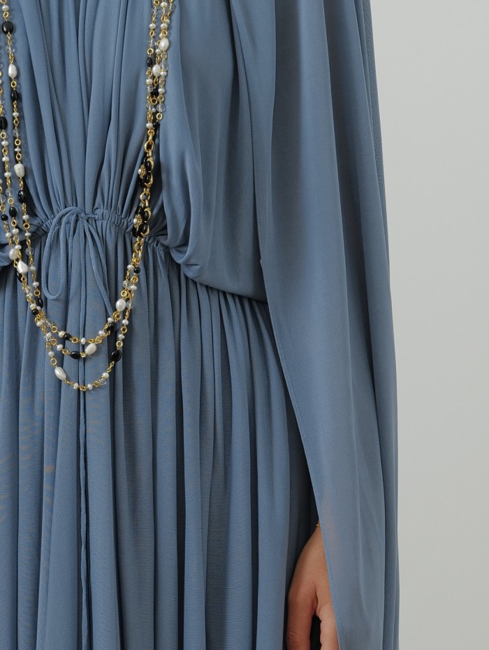 Robe fluide bleue - Boetie - Lanvin - Mademoiselle Pearl