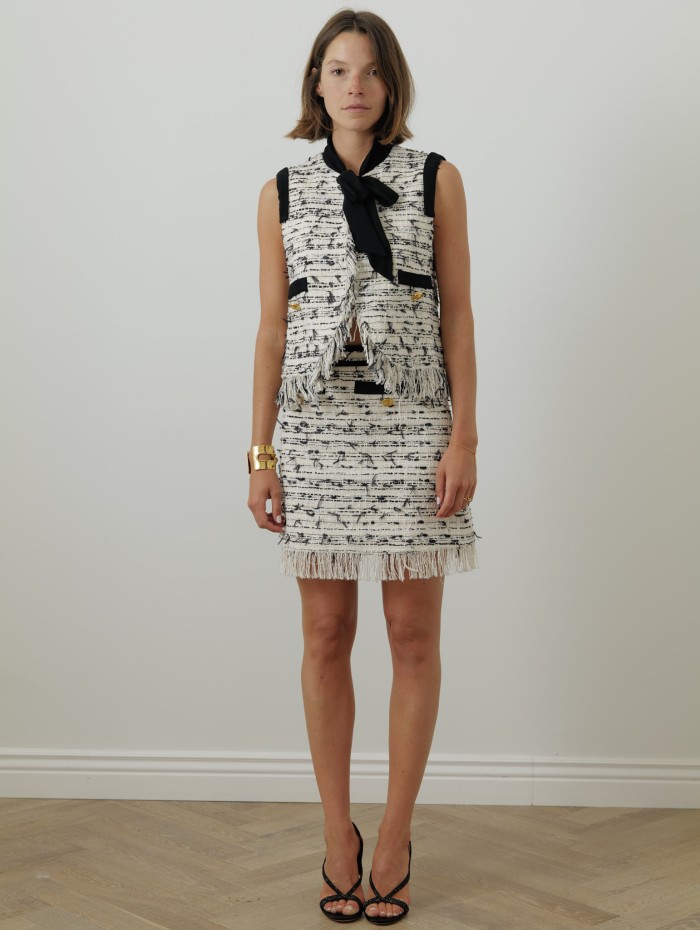 Top en tweed - Giambattista Valli - Mademoiselle Pearl