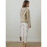 Max Mara - Sweat-shirt beige weimaraners