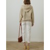 Max Mara - Sweat-shirt beige weimaraners
