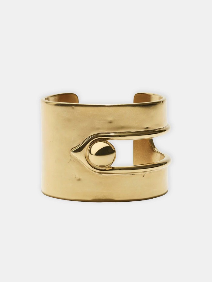 Manchette gold - Boucle - Goossens - Mademoiselle Pearl