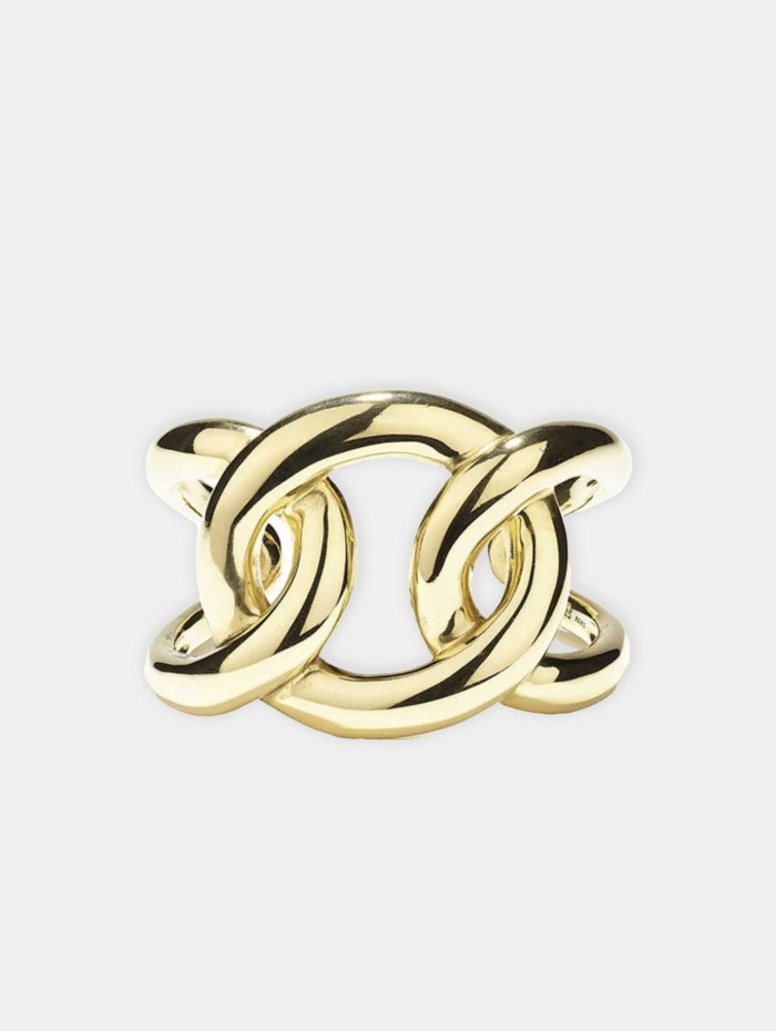 Manchette gold - Lhassa - Goossens - Mademoiselle Pearl