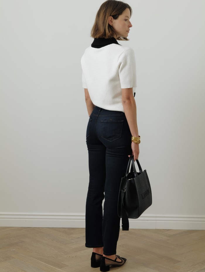 Jean straight bleu foncé Cindy - Paige - Mademoiselle Pearl