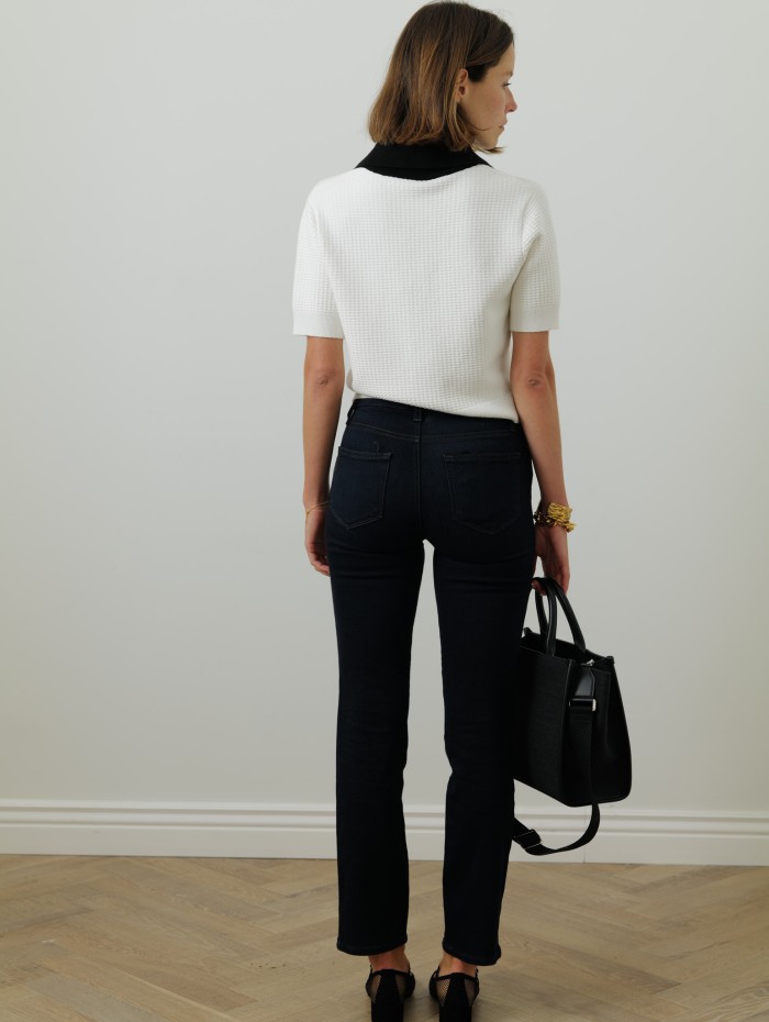 Jean straight bleu foncé Cindy - Paige - Mademoiselle Pearl