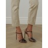 Escarpins à lanières - Cage Sandal - Francesco Russo - Mademoiselle Pearl