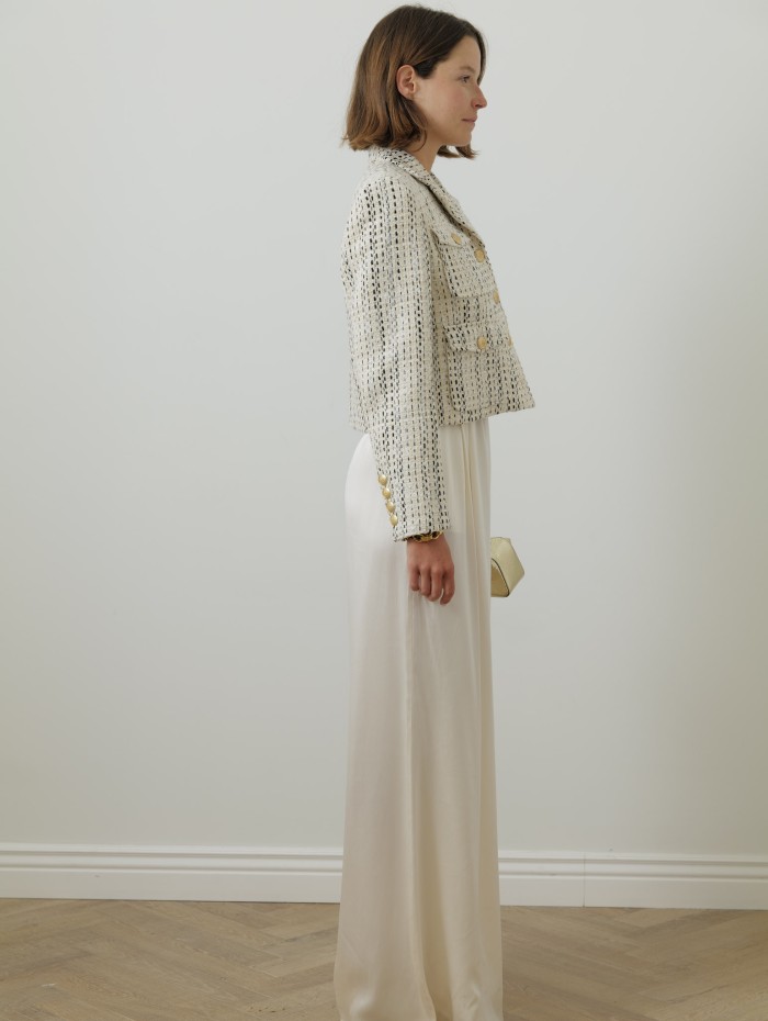 Mademoiselle Pearl - DMN RITA VESTE COURTE TWEED