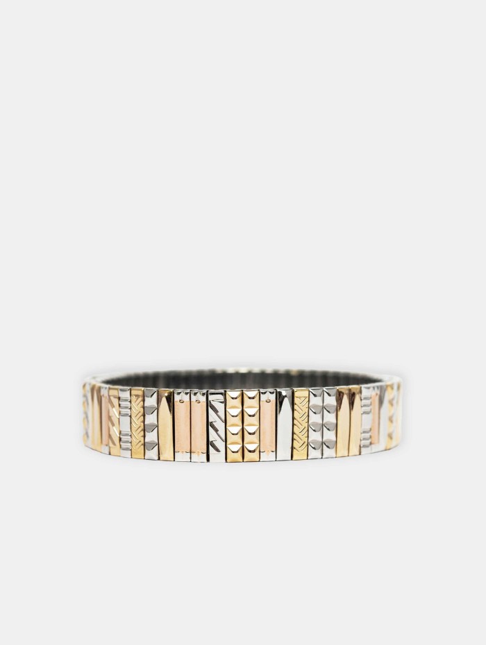 Bracelet Silver et Mix Gold - Sigal - Mademoiselle Pearl
