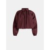 VOLUME COLLAR BLOUSE