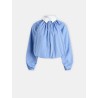 VOLUME COLLAR BLOUSE
