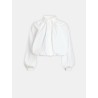 VOLUME COLLAR BLOUSE