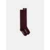 Chaussettes montantes cottelées - Patou - Mademoiselle Pearl