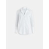 Chemise blanche à col large - Patou - Mademoiselle Pearl
