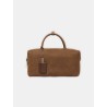 Sac Boston en daim - Max Mara - Mademoiselle Pearl