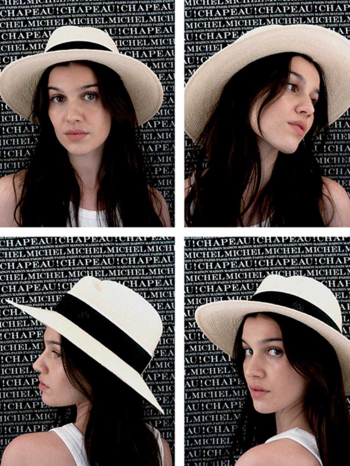 Chapeau ruban noir - Virginie - Maison Michel