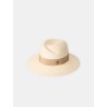 Chapeau ruban beige - Virginie - Maison Michel