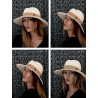 Chapeau ruban beige - Virginie - Maison Michel