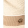 Chapeau ruban beige - Virginie - Maison Michel