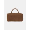 Sac Boston en daim - Max Mara - Mademoiselle Pearl