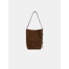Sac seau en daim - Max Mara - Mademoiselle Pearl