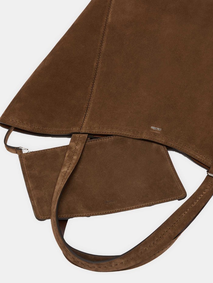 Cabas en daim - Archetipo - Max Mara - Mademoiselle Pearl