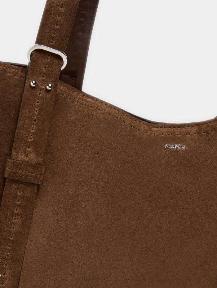 Cabas en daim - Archetipo - Max Mara - Mademoiselle Pearl