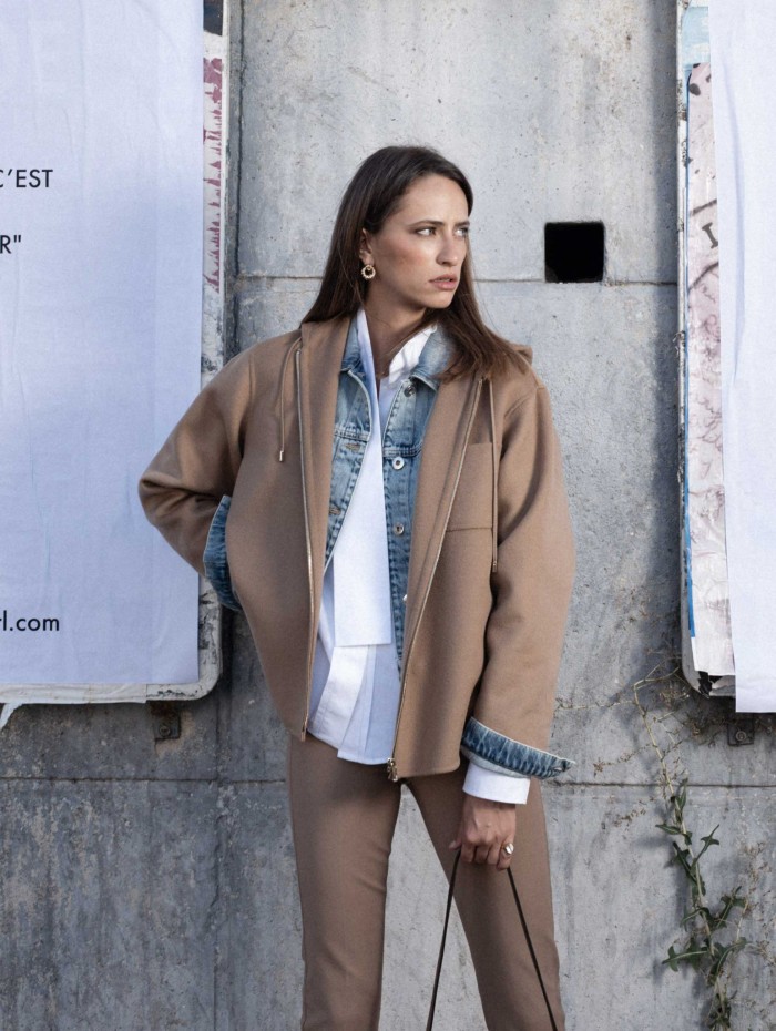 Sweat-shirt camel - Mina - Max Mara - Mademoiselle Pearl