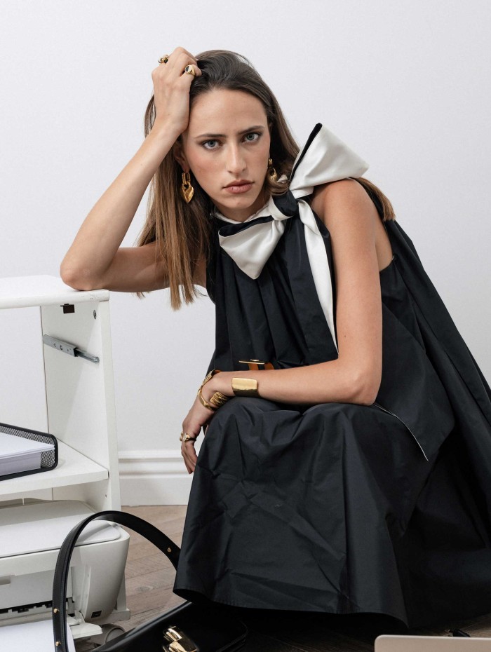 Robe taffetas - bebber - Max Mara - Mademoiselle Pearl