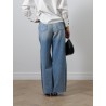 Jean denim - Button sneak fray - Mother