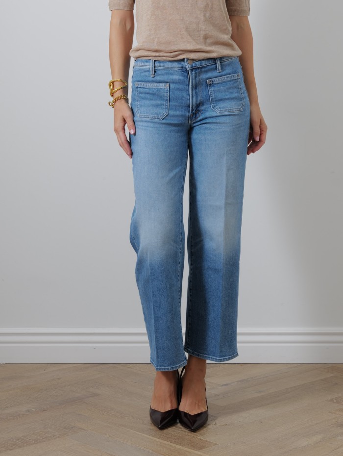 Jean poches plaquées - Patch pkt mid rise maven ankle avant gardener