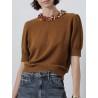 Pull cachemire - Liv embroiedered - Ulla Johnson