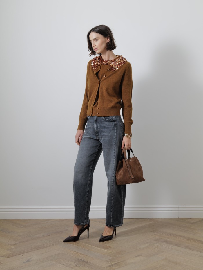 Cardigan cachemire - Margaux embroidered - Ulla Johnson