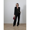 Veste tailleur - Elea draped front jacket