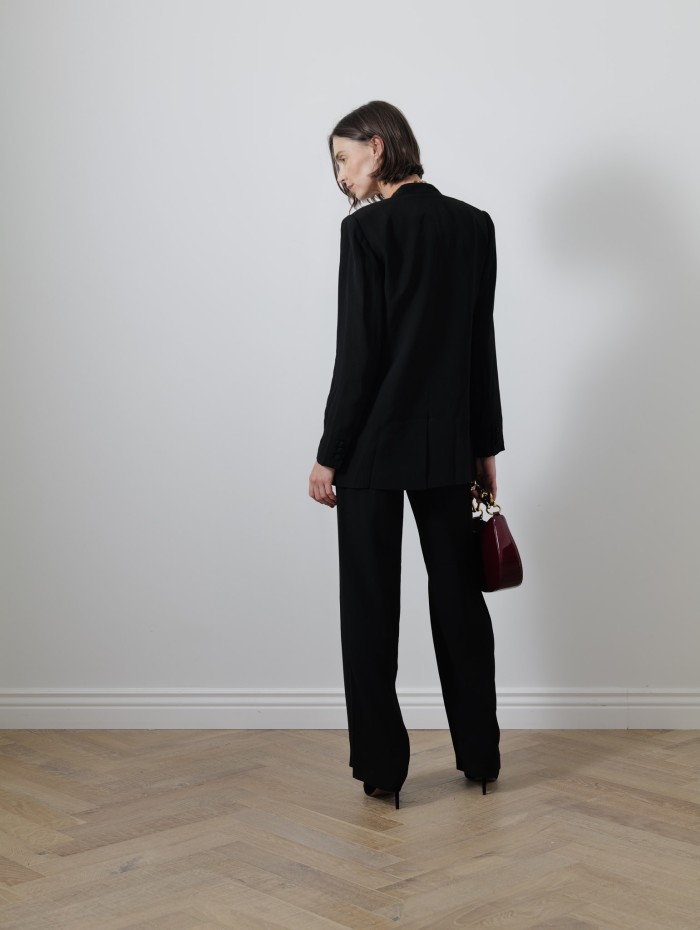 Veste tailleur - Elea draped front jacket