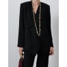 Veste tailleur - Elea draped front jacket