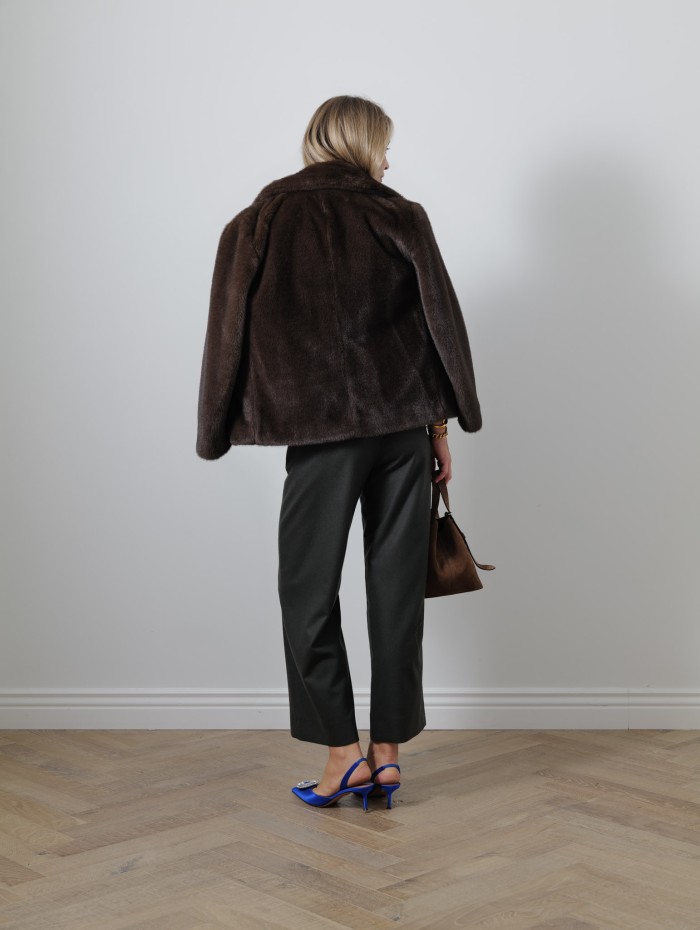 Manteau fausse fourrure - Laura - Max Mara