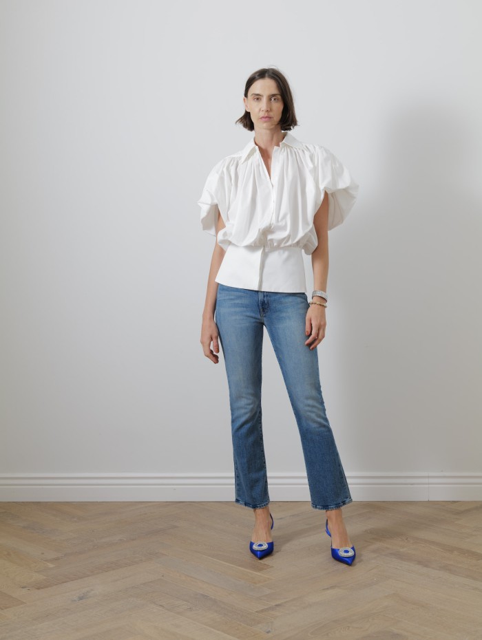 Blouse manches bouffantes - Lanvin - Mademoiselle Pearl