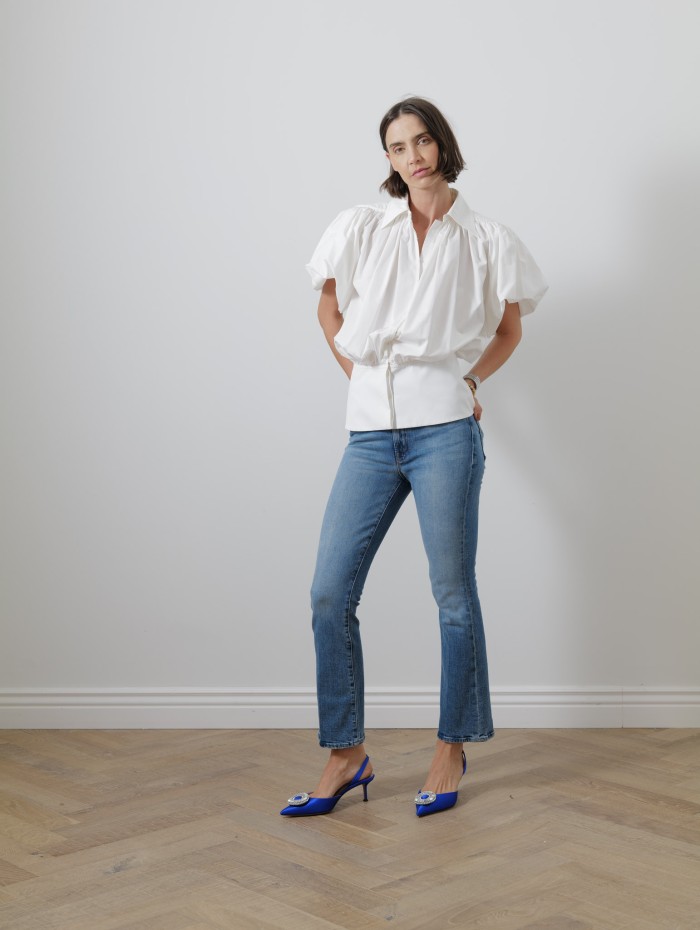 Blouse manches bouffantes - Lanvin - Mademoiselle Pearl