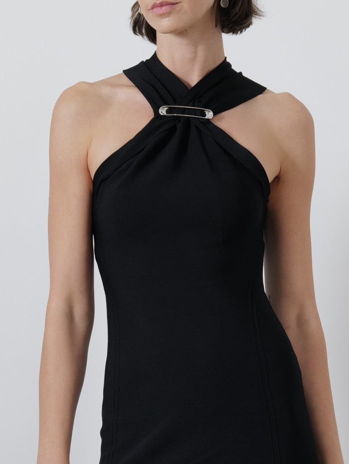 Robe mi-longue - Dos nu - Lanvin