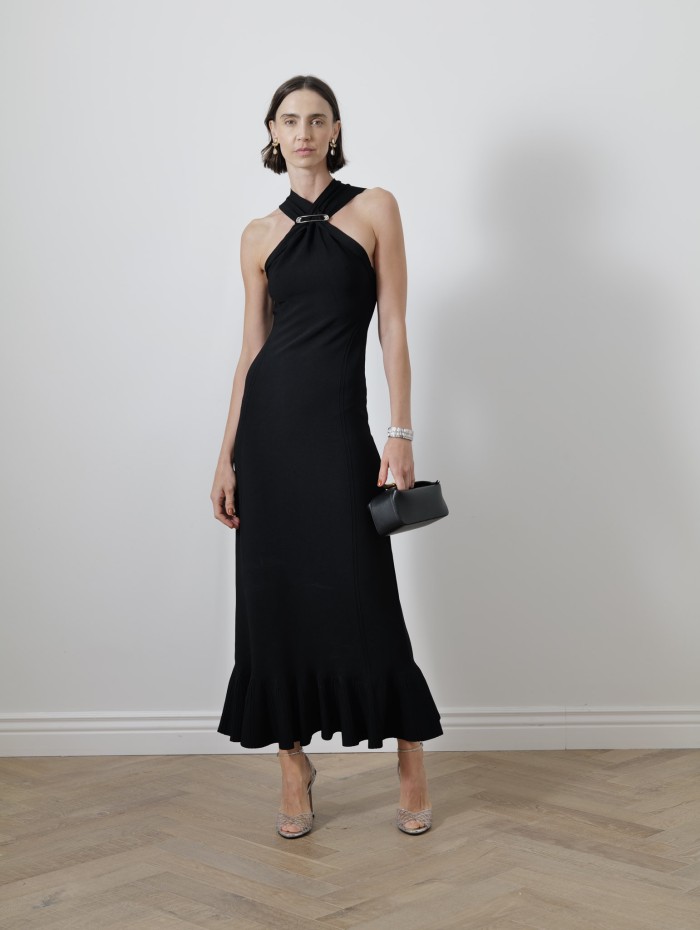 Robe mi-longue - Dos nu - Lanvin