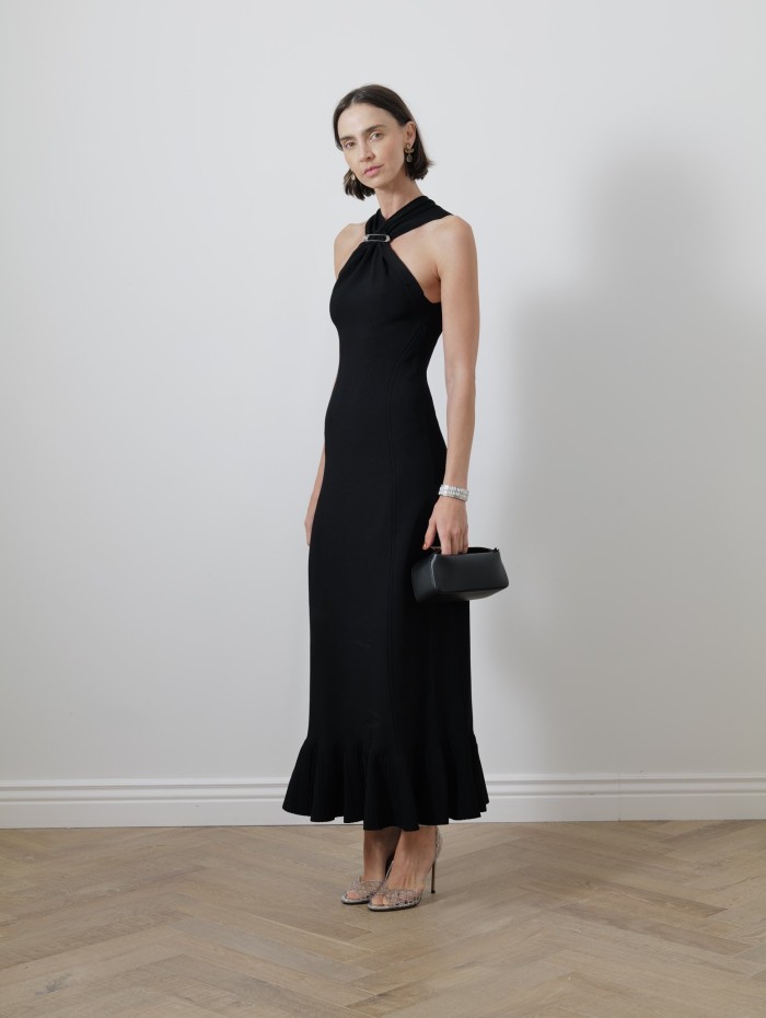 Robe mi-longue - Dos nu - Lanvin