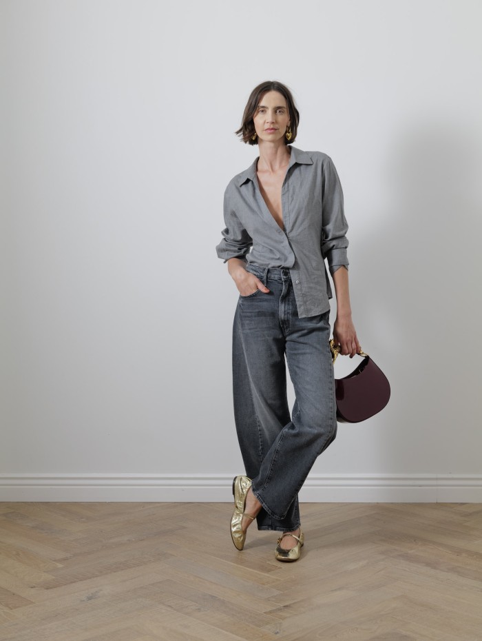 Chemise grise - Ruby - Andrea Lev